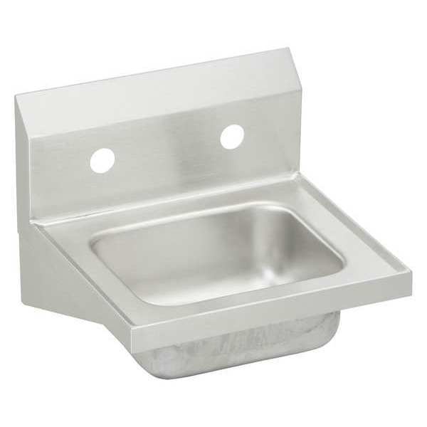 Elkay Wall Mount, 2 Hole, Manual, Stainless Steel, Hand Sink CHS17162