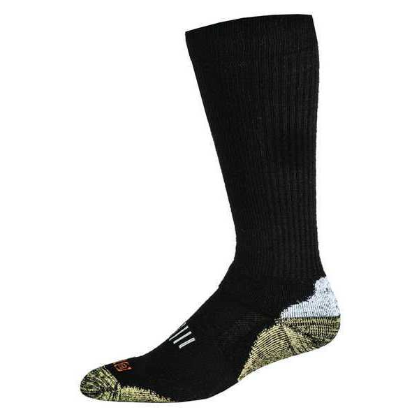5.11 Socks, Boot Height, Unisex, Black, PR 10024