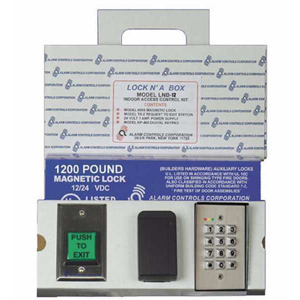 Alarm Controls Access Control System Kit, Push Button LNB-12