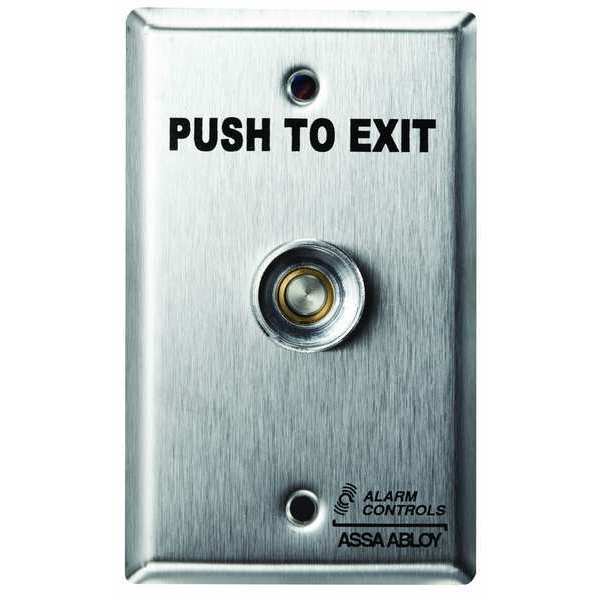 Alarm Controls Exit Delay Timer, Push to Exit Button, SS TS-16