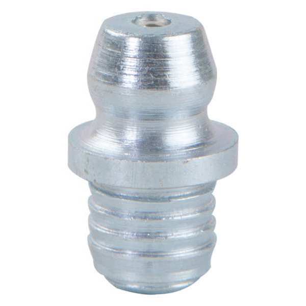 Westward Fitting, Straight, Stl, 1/4" Thrd Size, PK10 52NZ31