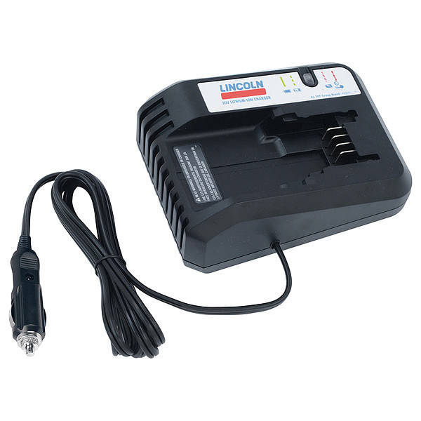 Lincoln Battery Charger, 20V, 6-19/64", 4-39/64" 1875A