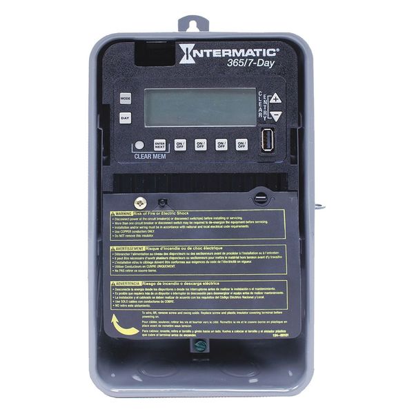 Intermatic Electronic Timer, 7/365 Days, 30A ET2745CR
