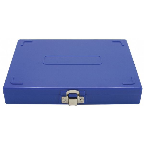 Heathrow Scientific Microscope Slide Box, 100 Slots, Blue HS15994M