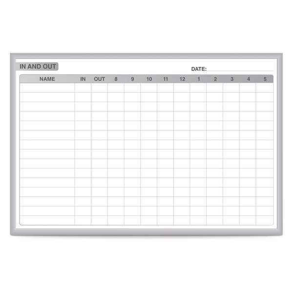 Ghent 24"x36" Magnetic Steel In/Out Board GRPM301E-23
