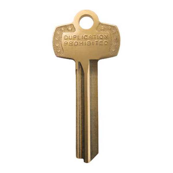 Stanley Security Key Blank, Keyway H, Standard Type, 7 Pins 7AS1H1KS915KS800