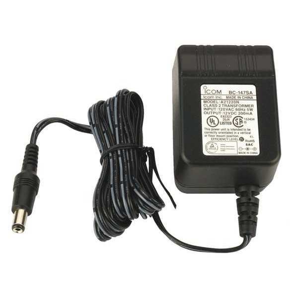 Icom Radio Wall Charger, Charges 1 Unit BC147SA