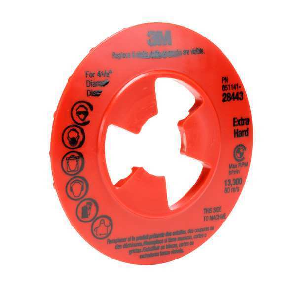 3M Quick Change Disc Backup Pad, 4" dia. 60440239774