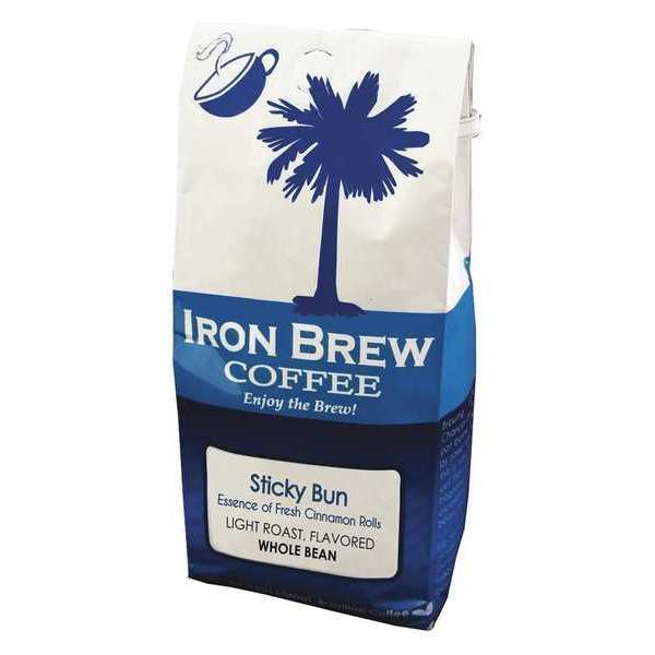 Iron Brew Coffee, 0.12 oz. Net Weight, Whole Bean B-12SBWB