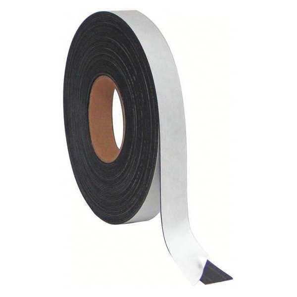 Mastervision Magnetic Adhesive Roll Tape, 1" H, L FM2021