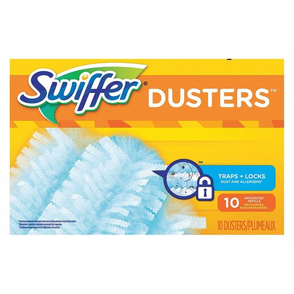 Swiffer Duster Refill, Blue, 7-1/2" L, PK4 21459