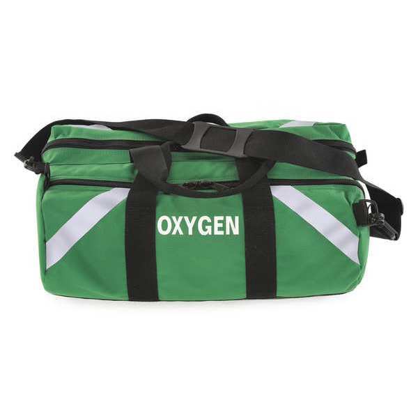 R&B Fabrications Oxygen Roll Bag, Green, 20-1/2" L RB-838-GR-PKT