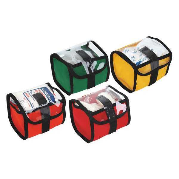 R&B Fabrications Storage Kit, Green/Yellow/Red/Blue, 5"L RB-470