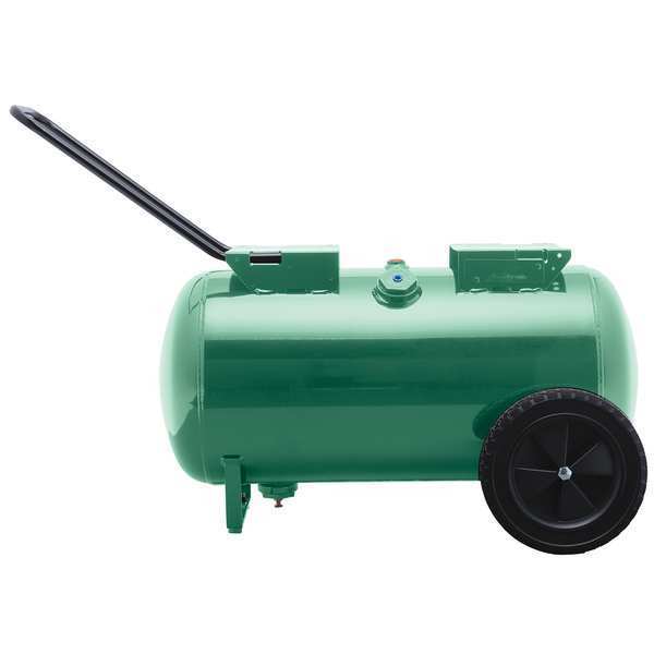 Speedaire Air Tank, Portable, Steel, 135 psi, 15 gal. 52YM08