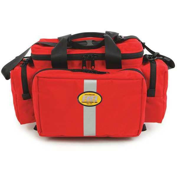 R&B Fabrications Trauma Bag, Red, 18" L RB-A500X-RD-A