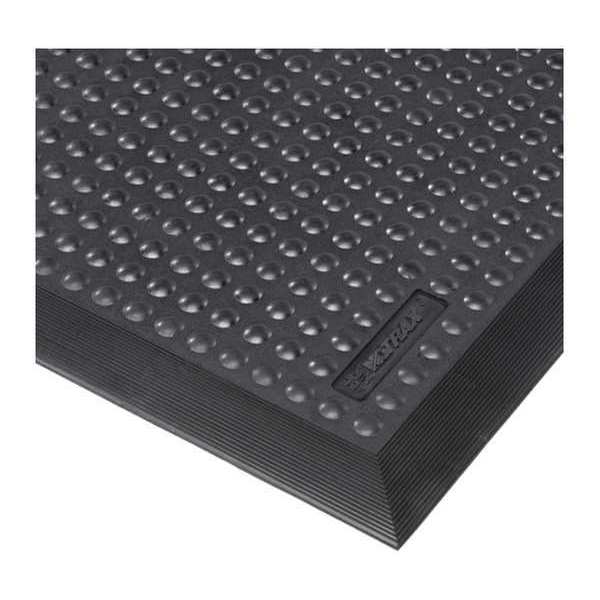 Condor Black Static Dissipative Mat 13 mm Thick, Rubber 38HW81