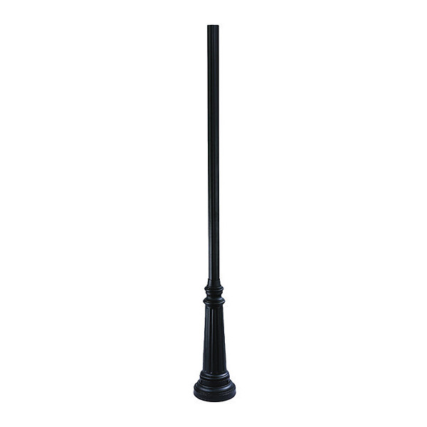 Acclaim Lighting Surface Mount Post, Matte Black, 96" C8BK