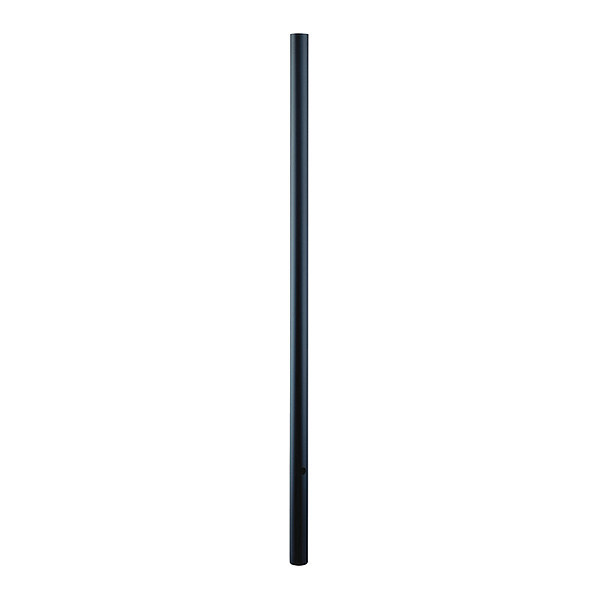 Acclaim Lighting Direct Burial Lamp Post, Black, 7 ft. 95BK