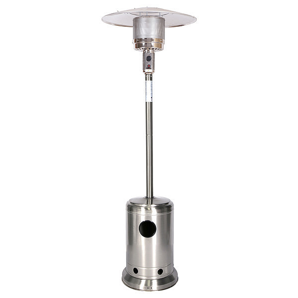 Bond SS Patio Heater, 20 lb. Tank Cap. 52157