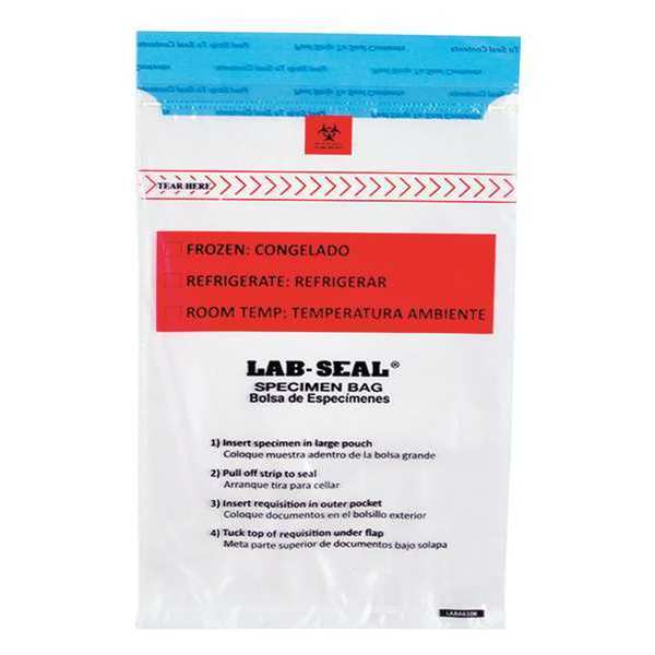 Lk Packaging Transfer Bag, 1.8 mil Thick, LDPE, PK1000 LABA1010B