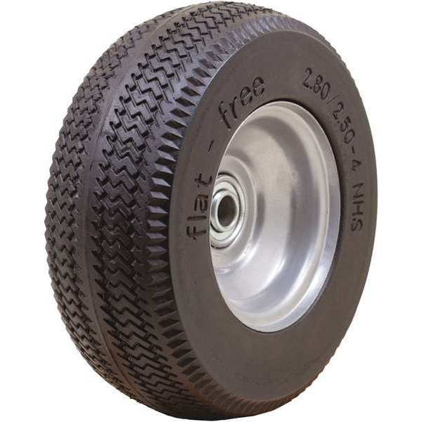 Zoro Select Solid Wheel, Sawtooth, 8-1/2" Dia., 3" W 53CM54