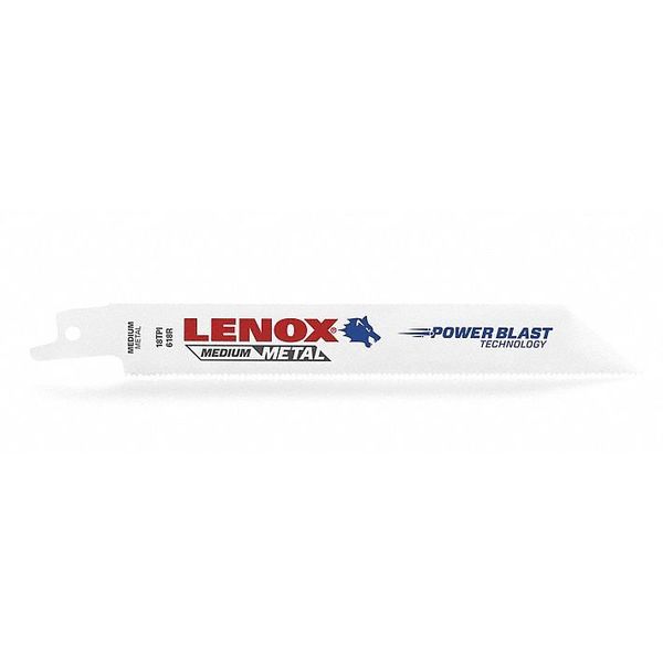 Lenox 7-1/4" L x Metal Cutting Reciprocating Saw Blade 22751OSB618R