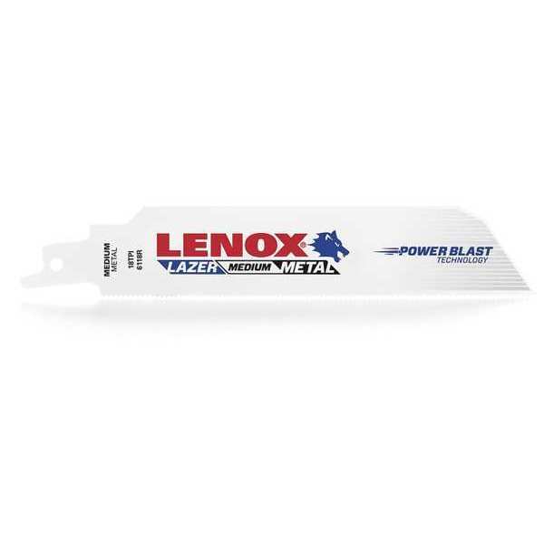 Lenox 6" L x Metal Cutting Reciprocating Saw Blade 22765OSB6118R