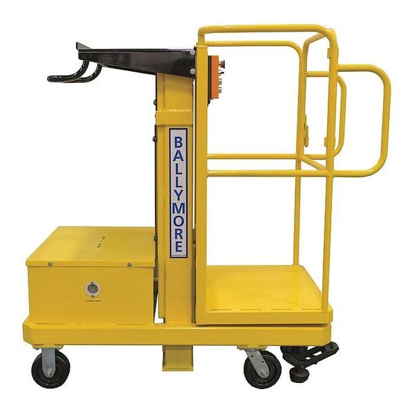 Ballymore Merchandise Lift, No Drive, 500 lb Load Capacity, 4 ft 7 in Max. Work Height BMML-9