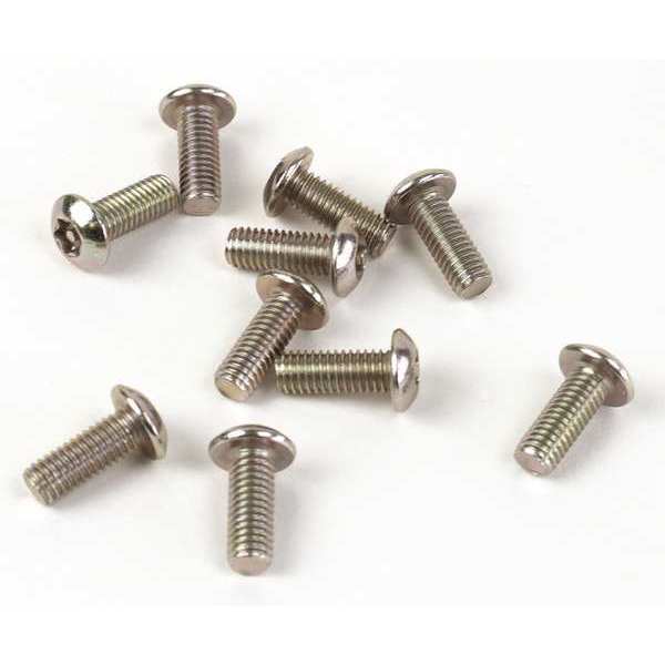 Hubbell Gai-Tronics Security Screws, Black, Steel 12516-002