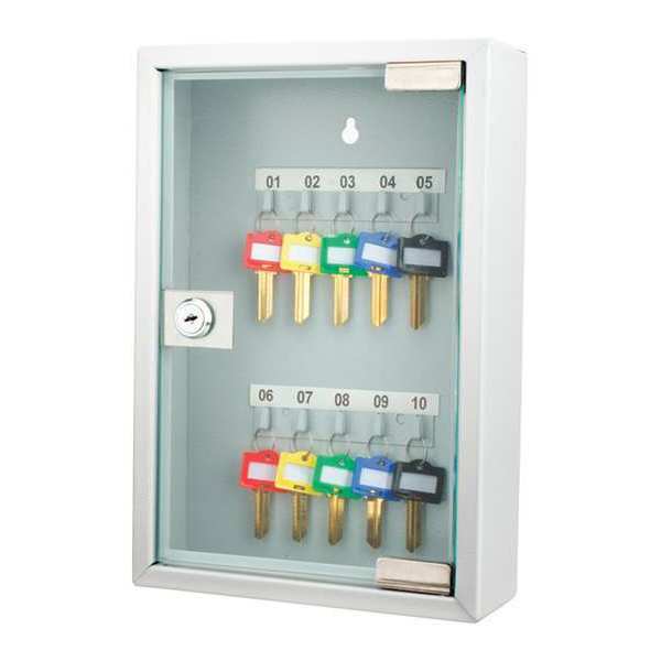 Barska Key Cabinet, 10 Capacity, 11-13/16" H CB12986