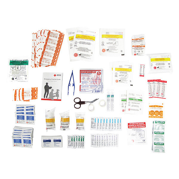 Zoro Select First Aid Kit Refill, Cardboard, 50 Person 9994-2170