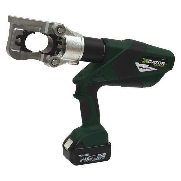 Greenlee Multipurpose Crimp/Cut Tool, Li-Ion E12CCXLX11