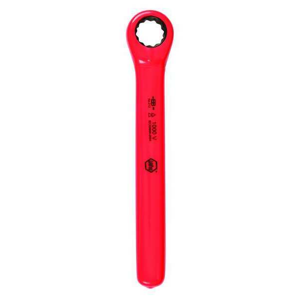Wiha Insulated Ratcheting Wrench, SAE, 5-5/8" L 21327