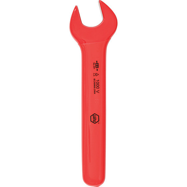 Wiha Open End Wrench, SAE, 9/16" Head Size 20138