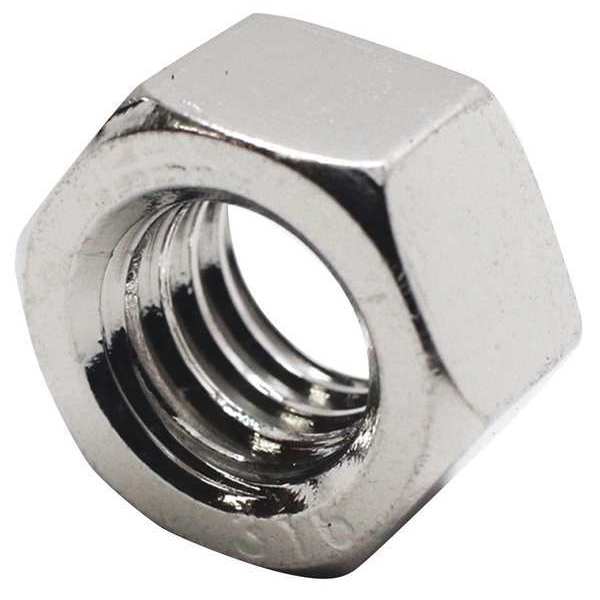 Foreverbolt Hex Nut, M12-1.75, 18-8 Stainless Steel, Not Graded, Advanced Corrosion Resistance, 9.80 mm Ht FBHEXNM12P50