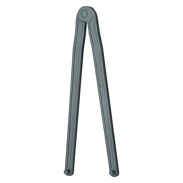 Gedore Face Spanner Wrench, 17" Capacity, 9" L 44 8