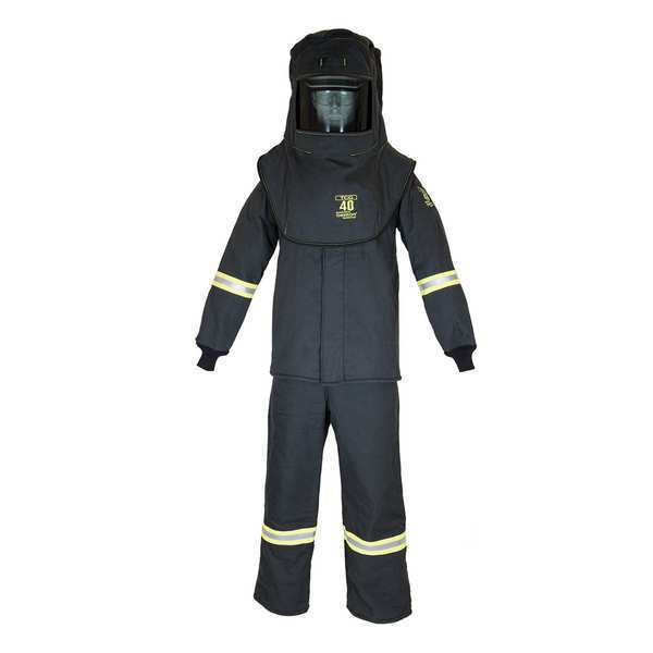 Oberon TCG40™ Series Arc Flash Hood, Coat, & Bib Suit Set TCG4B-2XL