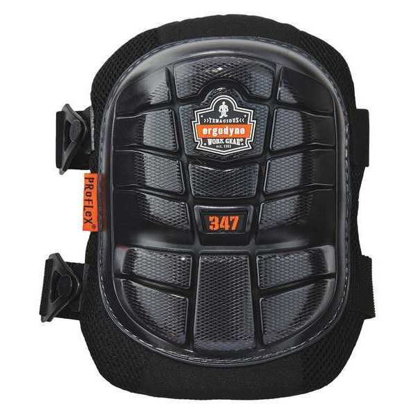 Proflex By Ergodyne Knee Pads, L, Hard Shell Style, PR 347