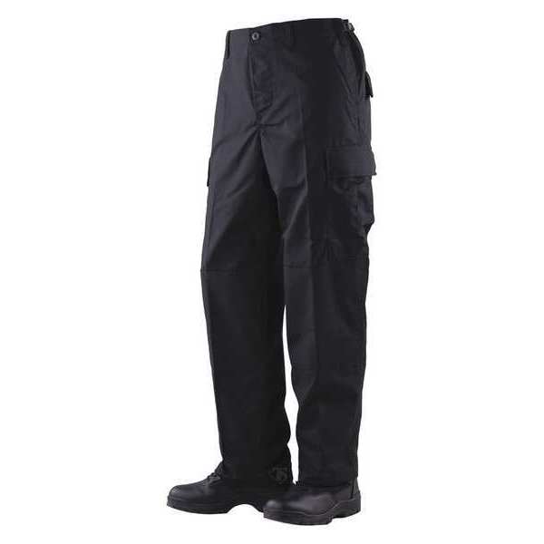 Tru-Spec Mens Tactical Pants, Size R/3XL, Black 1324