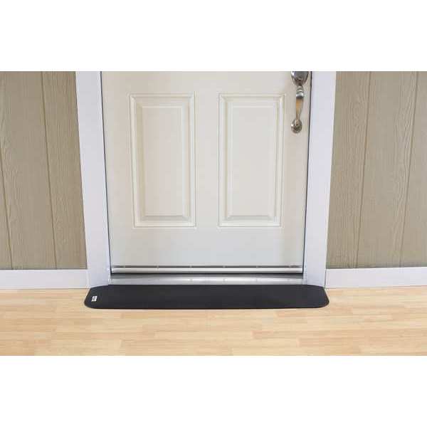 Ez Edge ADA Compliant Ramp, Matte, Black, 7/8" H MRAEZ0110