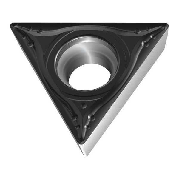 Walter Triangle Turning Insert, Triangle, 3/8 in, TCMT, 0.8 mm, Carbide TCMT16T308-MP4 WPP10S