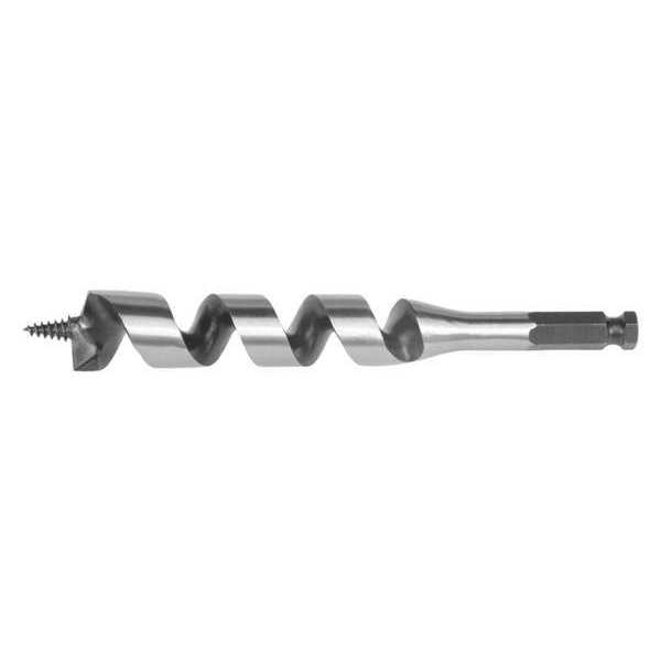 Irwin Wood Drilling Bit, Steel, Bit Dia. 1-1/8" 1779347