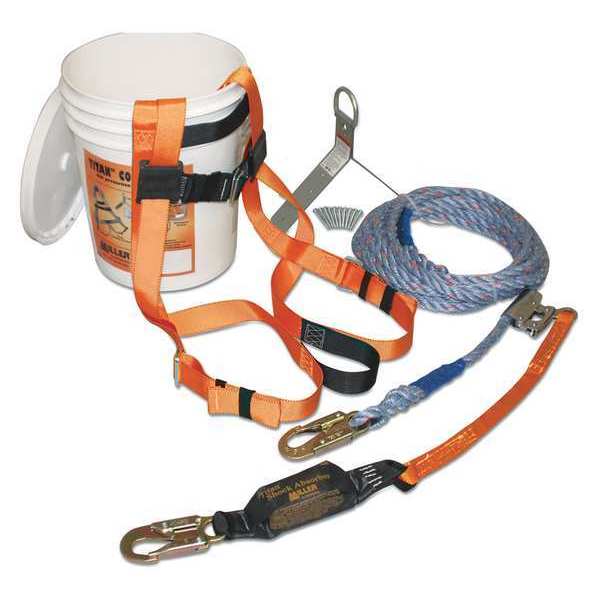 Honeywell Miller Fall Protection Kit, Size: L/XL TRK2000-Z7/50FT