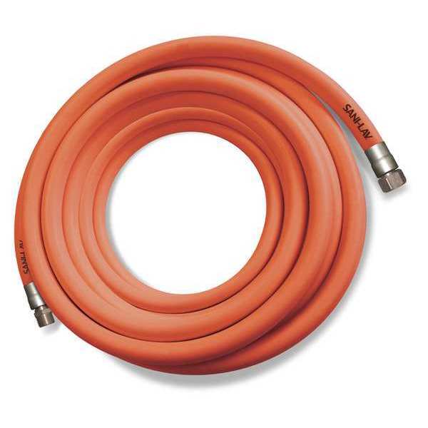 Sani-Lav 1-1/8" Washdown Hose 75 ft, EPDM H753