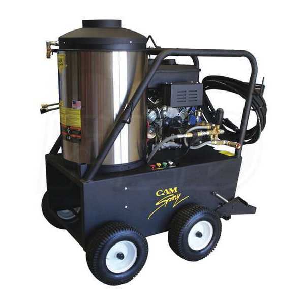 Cam Spray Heavy Duty 4000 psi 4.0 gpm Hot Water Gas Pressure Washer, HP: 16 HP 4040QB