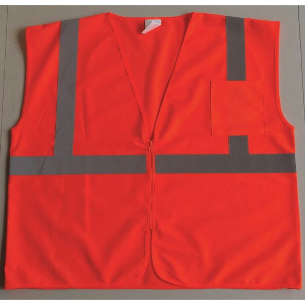 Condor U-Block Vest, Class2 Orange/Red, 4XL 53YL38