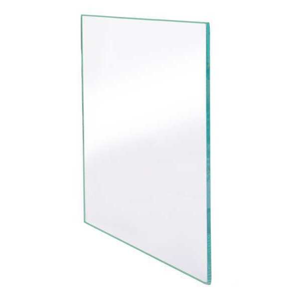 National Guard Safety Glass, 11" H, 1/4" Thickness L-TG-1/4" 11"x11