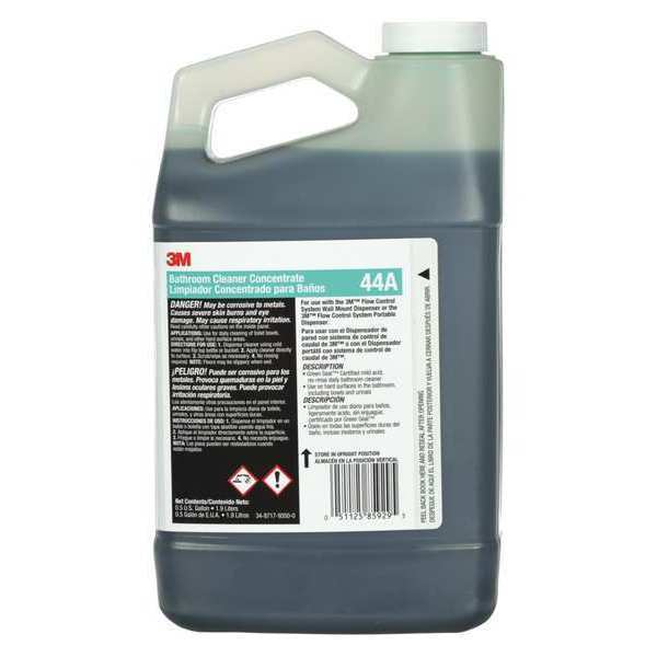 3M Bathroom Cleaner, Size 64 oz., Bottle 44A