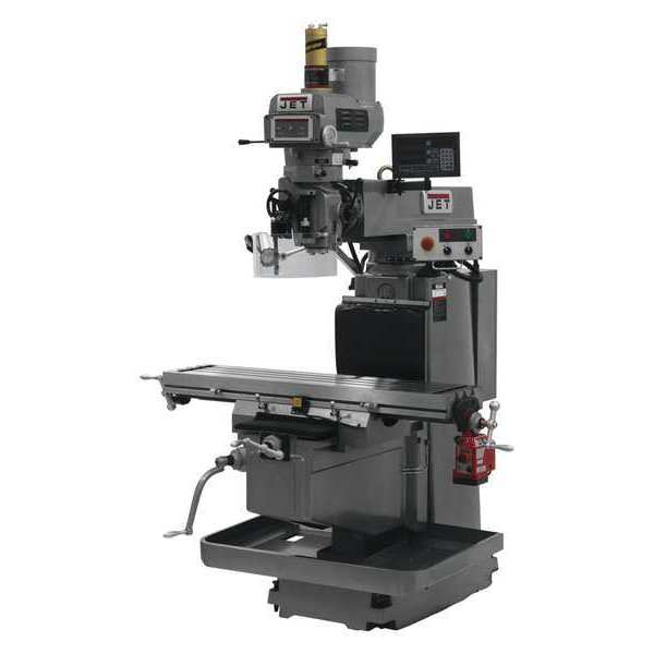 Jet Vertical Milling Machine, 4-1/8" Quill 698068