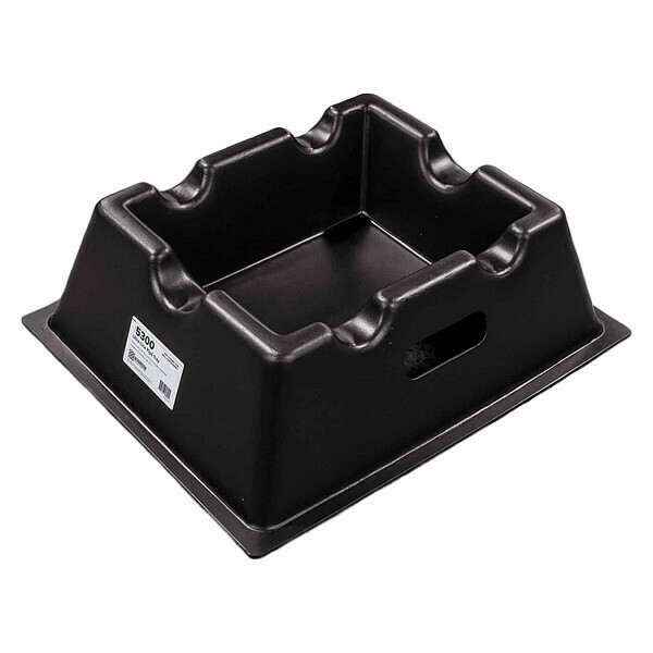 Ultratech Line Pipe Spill Tray, 4 gal Spill Capacity, Polyethylene 5300